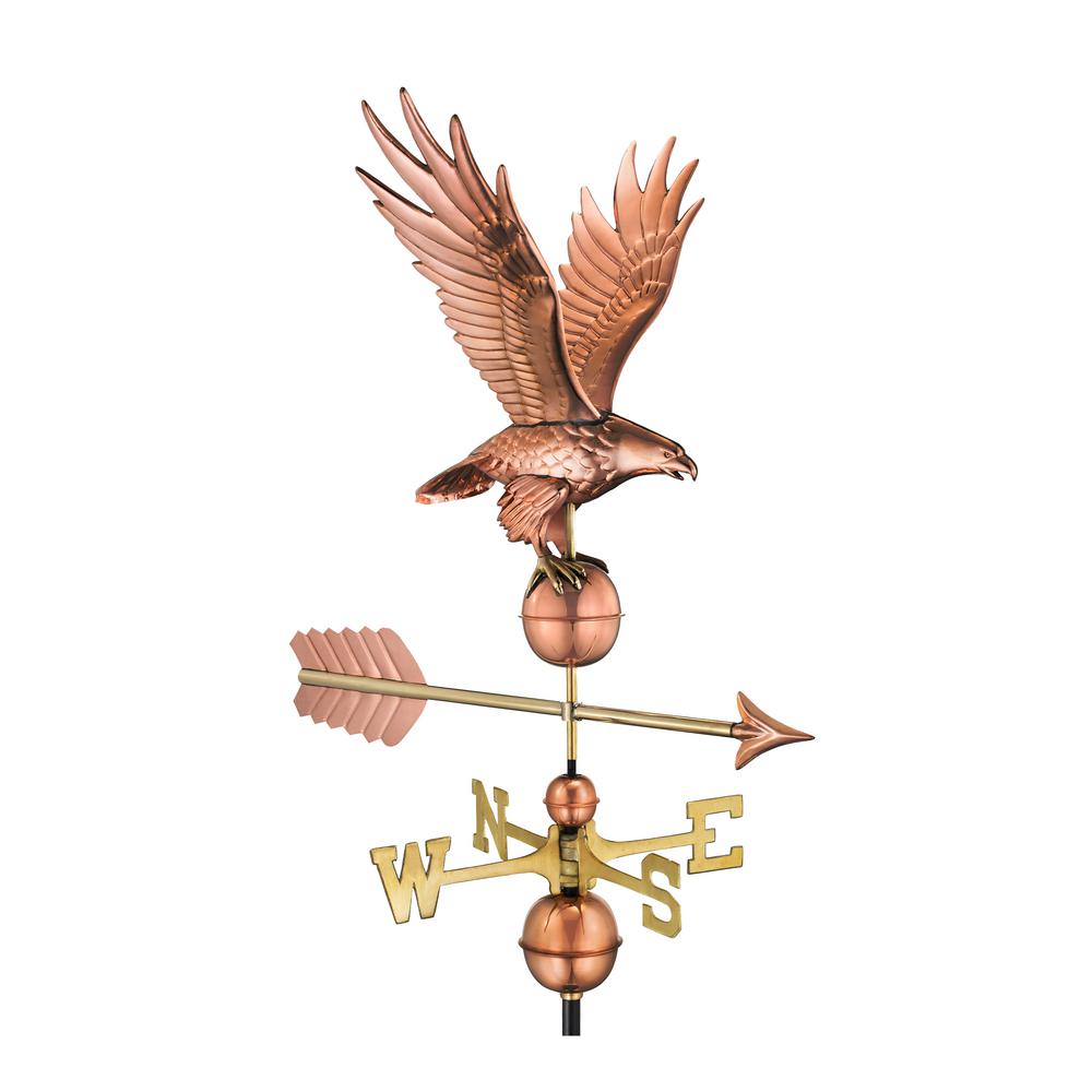 Freedom Eagle Weathervane - Pure Copper