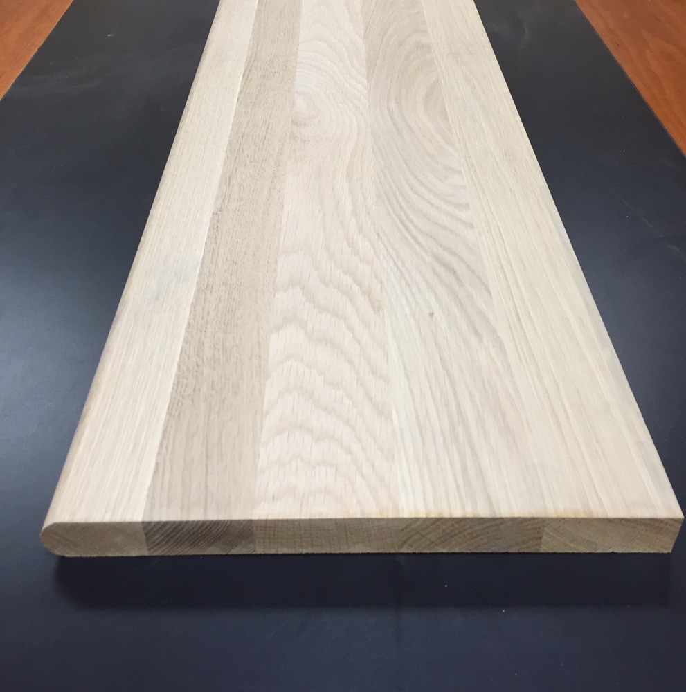 Walking Horse Plank Flooring Molding - Unfinished Hardwood Stair Tread/Unfinished Stair Tread / Hard Maple / 1-1/16' X 48' / Tread