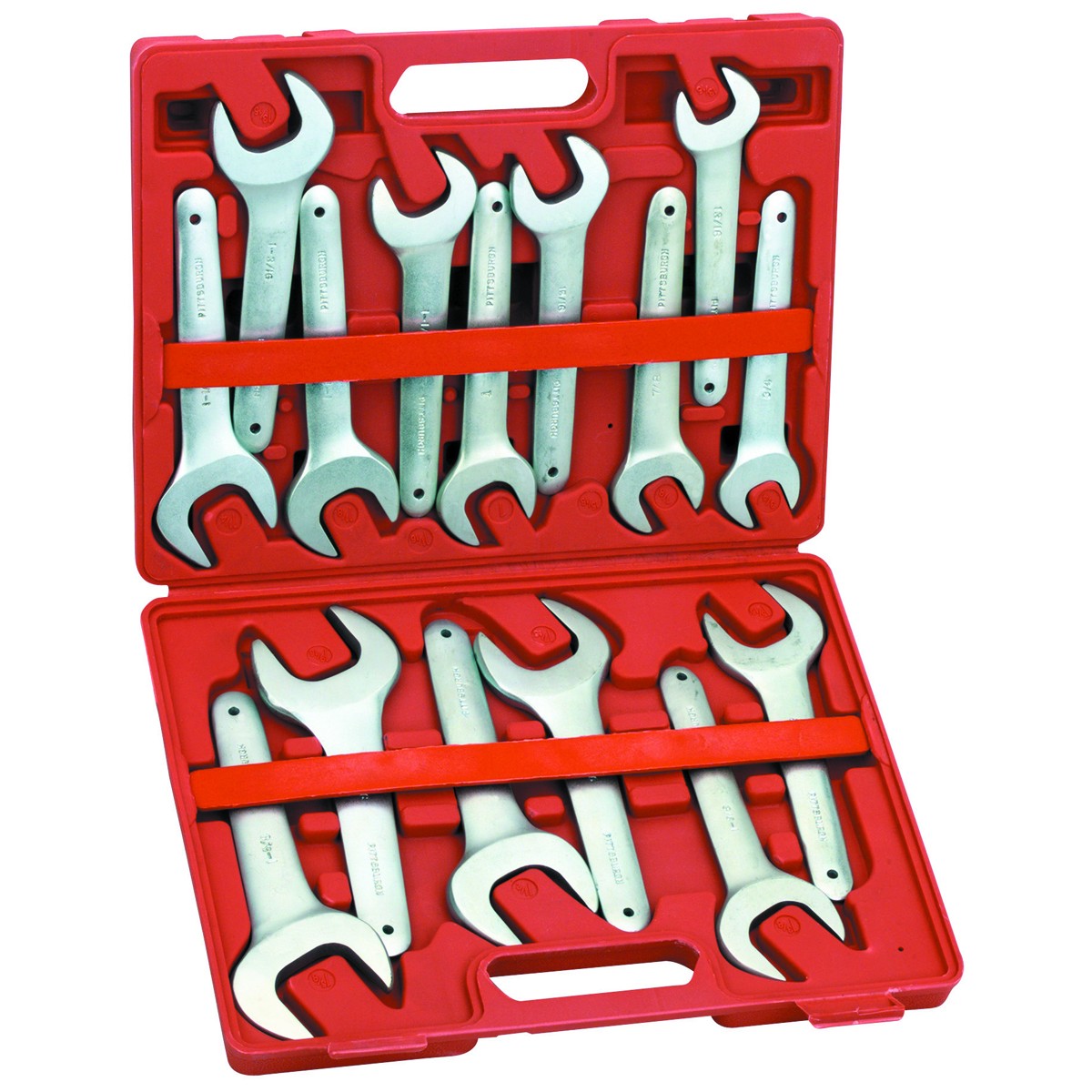 15 Pc SAE Service Wrench Set